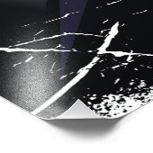 Impression Photo affiche de ski de splügen Suisse (Coin)