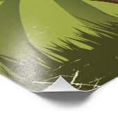 Impression Photo Affiche de style vintage golf (Coin)