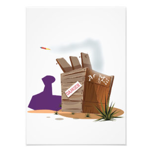 Impression Photo Affiche de vacances de style vintage de Dubaï