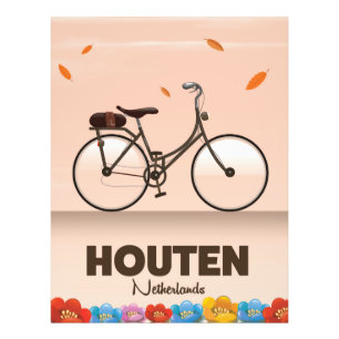 Impression Photo Affiche de voyage à Houten aux Pays-Bas.