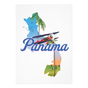 Impression Photo Affiche de voyage à Panama