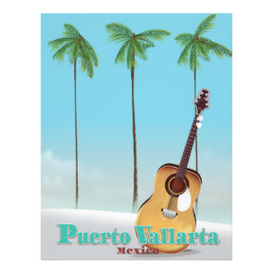 Impression Photo Affiche de voyage à Puerto Vallarta au Mexique