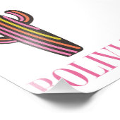 Impression Photo Affiche de voyage de cactus en Bolivie (Coin)