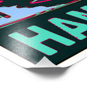 Impression Photo Affiche de voyage de Hambourg (Coin)