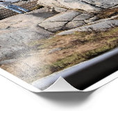 Impression Photo Affiche de voyage de la Nouvelle-Écosse (Coin)