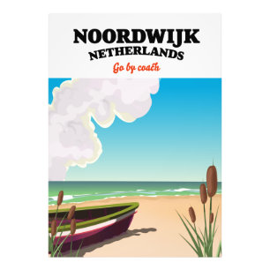 Impression Photo Affiche de voyage de Noordwijk Pays-Bas