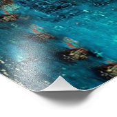 Impression Photo Affiche de voyage de San Francisco (Coin)