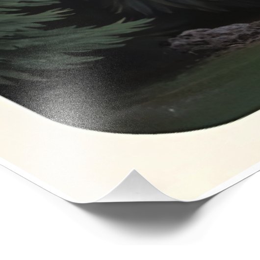 Impression Photo Affiche de voyage Dolomites (Coin)