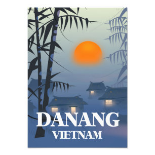 Impression Photo Affiche de voyage du Vietnam de Da Nang