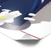 Impression Photo Affiche de voyage japonaise de Hakuba. (Coin)