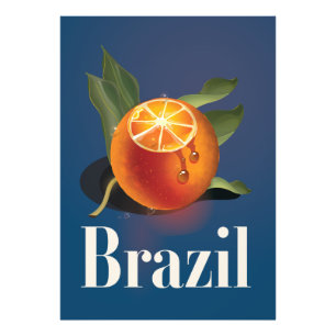 Impression Photo Affiche de voyage Oranges du Brésil