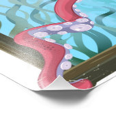 Impression Photo Affiche de voyage Oregon Octopus. (Coin)