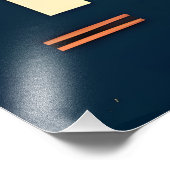 Impression Photo Affiche de voyage spatial Martini Espace Port Rogu (Coin)