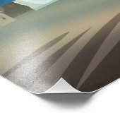 Impression Photo Affiche de voyage Trinité-et-Tobago (Coin)