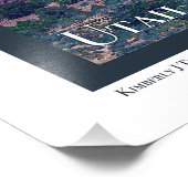 Impression Photo Affiche du parc national Arches (Coin)