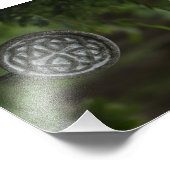 Impression Photo Affiche d'un ancien symbole irlandais  (Coin)