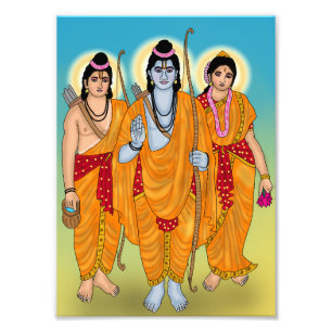 Impression Photo Affiche Lord Sitaram