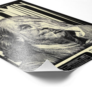 Impression Photo Affiche Motivante de Benjamin Franklin