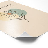 Impression Photo Affiche Motivative "Write It Down" (Coin)