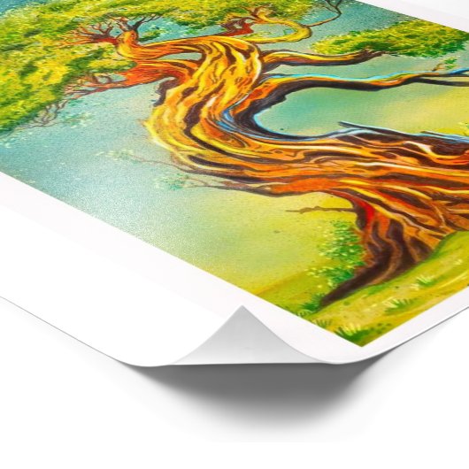 Impression Photo Affiche nature (Coin)