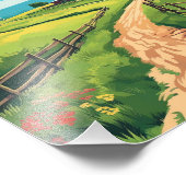 Impression Photo Affiche Paysage Campagne (Coin)