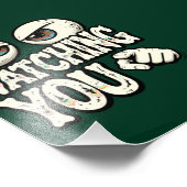 Impression Photo Affiche Rétro Bureau Drôle "Je Vous Regarde" - Dar (Coin)