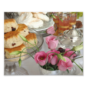 Impression Photo Affiche rose de thé d'après-midi de limonade