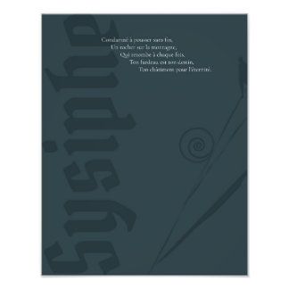 Impression Photo Affiche Sisyphe