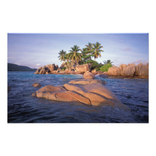 Impression Photo Afrique, Océan Indien, Seychelles, Praslin