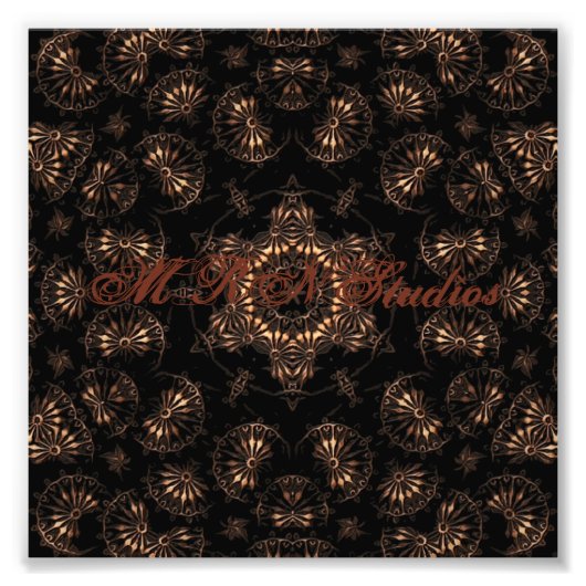 Impression Photo Âge de bronze Mandala (Devant)