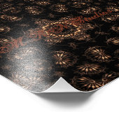 Impression Photo Âge de bronze Mandala (Coin)