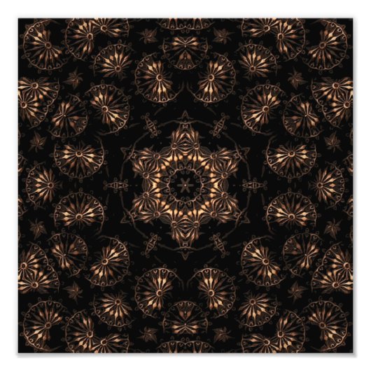 Impression Photo Âge de bronze Mandala (Devant)