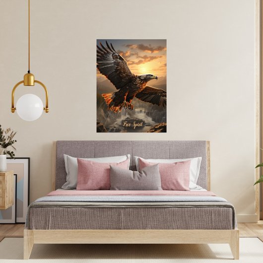 Impression Photo Aigle Esprit Libre