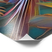 Impression Photo Aile Iridescente Cockatiel Imaginaire Oiseau (Coin)