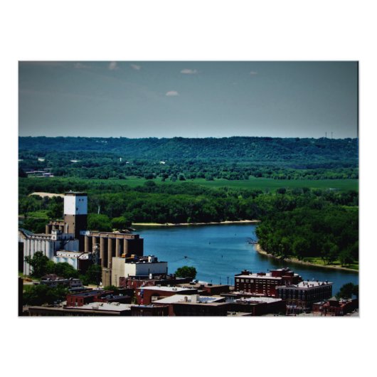 IMPRESSION PHOTO "AILE ROUGE, MINN." (Devant)