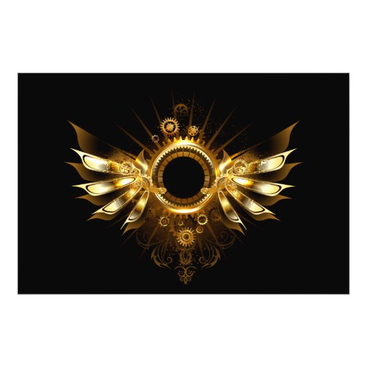 Impression Photo Ailes de Steampunk (Devant)