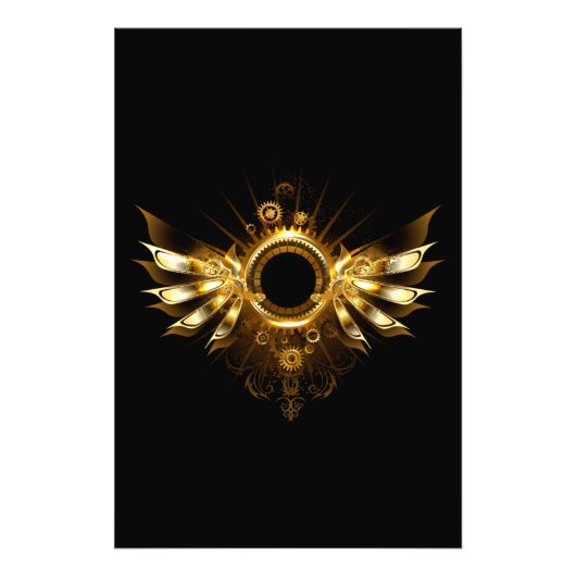 Impression Photo Ailes de Steampunk (Devant)