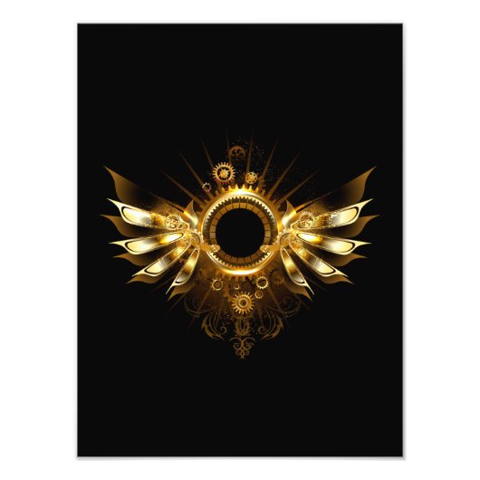 Impression Photo Ailes de Steampunk (Devant)