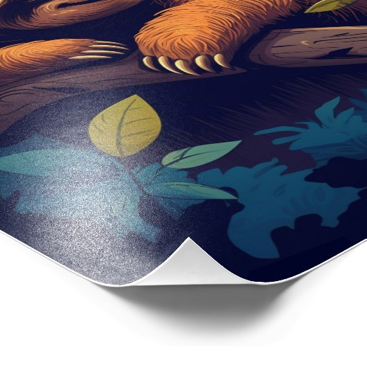 Impression Photo Aimer la Sloth Chillout (Coin)