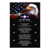 Impression Photo Air Force AIRMAN'S Creed (Devant)