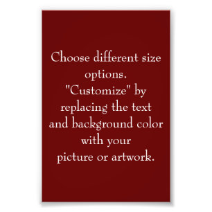 Impression Photo Ajouter une image ou une oeuvre d'art, la créer à