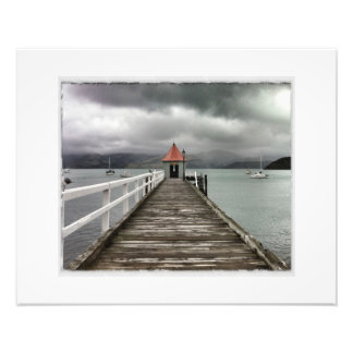 Impression Photo Akaroa Jetty
