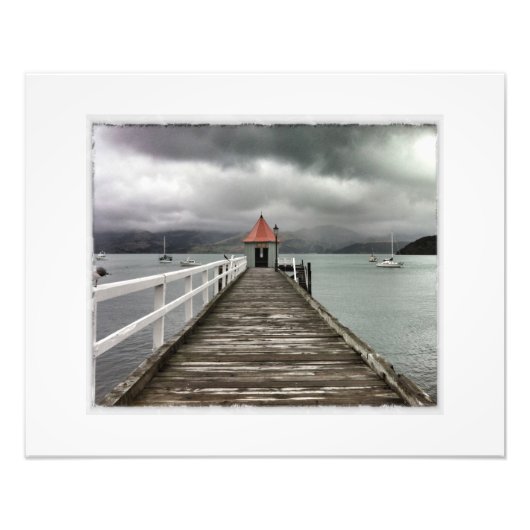 Impression Photo Akaroa Jetty (Devant)