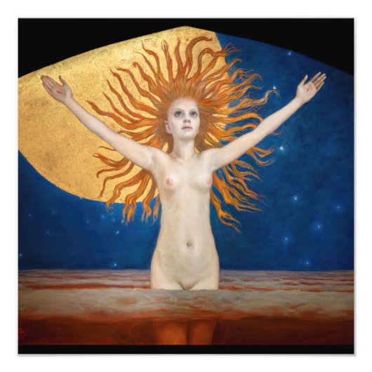 Impression Photo Akseli Gallen-Kallela - Ad Astra (Devant)