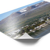 Impression Photo Akureyri, Islande, Panorama (Coin)