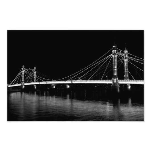 Impression Photo Albert Bridge Londres (Devant)