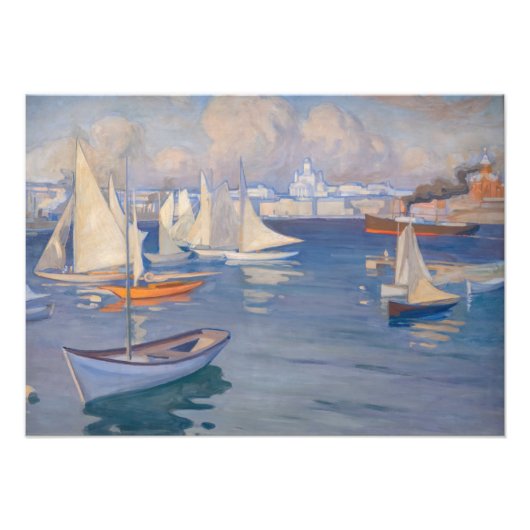 Impression Photo Albert Edelfeel - Port d'Helsinki (Devant)