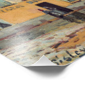 Impression Photo Alfred Sisley - Inondation à Port-Marly 1872 (Coin)