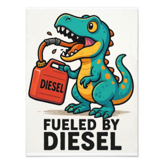 Impression Photo Alimenté Par Diesel