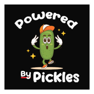 Impression Photo Alimenté par Pickles Nourriture Pickle Drôle